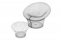 chair_0393_マッシュルーム(オットマン付)