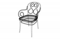 chair_0409_No.4 Arm Chair
