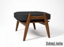 chair_0236_GE240 Ottoman1_ハンス・J・ウェグナー