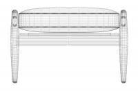 chair_0236_GE240 Ottoman1_ハンス・J・ウェグナー