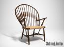 chair_0249_PP550 Peacock Chair_ハンス・J・ウェグナー
