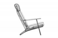 chair_0267_Easy chair GE290H [5349]_ハンス・J・ウェグナー