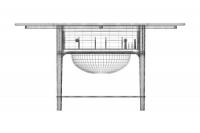 table_0132_Sewing table_ハンス・J・ウェグナー