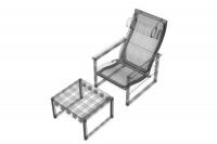 chair_0258_2254 Easy Chair & Stool Set