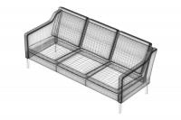 sofa_0084_2323 sofa 3 seat