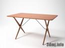 table_0116_X-Leg Table 205D342_ハンス・J・ウェグナー