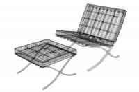 chair_0003　バルセロナチェア