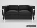 sofa_0003　コルビジェ LC2ソファ 2人掛け