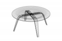 table_0011　Plywood Coffee Table CTW