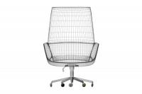 chair_0270_Black Leather Swivel Desk Chair_フィン・ユール