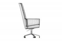 chair_0270_Black Leather Swivel Desk Chair_フィン・ユール