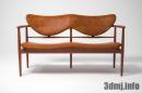 sofa_0096_Rare NV-48 Settee_フィン・ユール