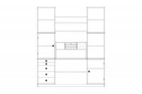 table_0156_StorageDesk Wall Unit_フィン・ユール