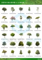 SHERPACK_添景切り抜き素材集VOL,5【高木編Ⅱ】