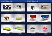SHERPACK_vol.10【Modern Furniture】【ダウンロード版】