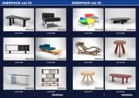 SHERPACK_vol.10【Modern Furniture】【DVDパッケージ版】