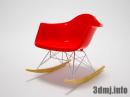chair_0054_Eames Shell Armchair RAR Chrome Base...